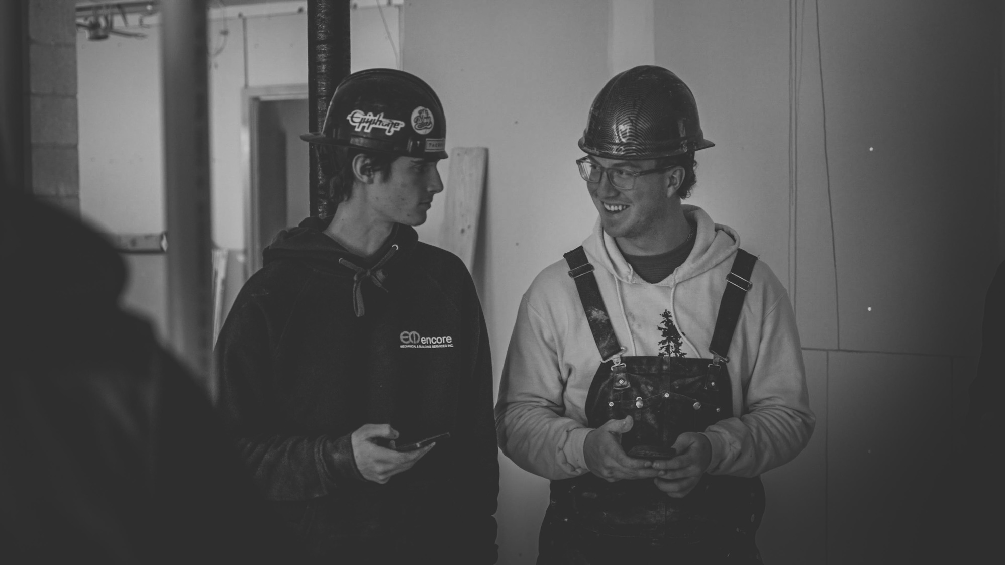 Construction site overview